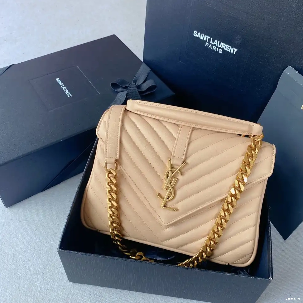 shoulder leather YSL Medium bag-24*17*6.5cm 0511